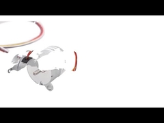 diametro di 25mm motore passo a passo SM25-024-8135G di angolo di punto di 15 gradi