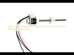 15 mm di diametro micro Linear Stepper Motor con 5VDC Lead Screw Bipolar con slider in plastica