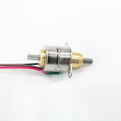 Linear Stepper Motor Run Through Shaft 10mm Diameter 9mm Stroke With Lead Screw