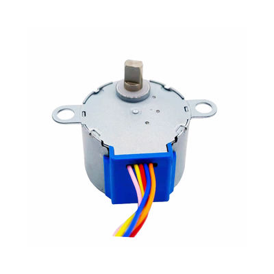 24mm Diameter Permanent Magnet Stepper Motor with Gearbox 385mA Current 5v 12v 24v Voltage
