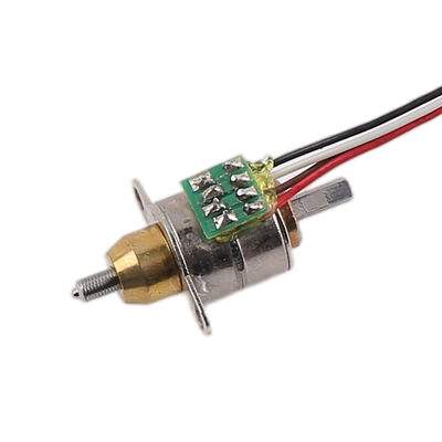 Mini 10mm diameter linear stepper motor 2-phase 4-wire fixed axis micro linear motor