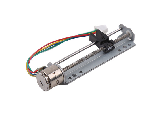 Stroke 40mm 3.3V Dia 10mm Lead Screw Linear Stepper Motor With Bracket Slider