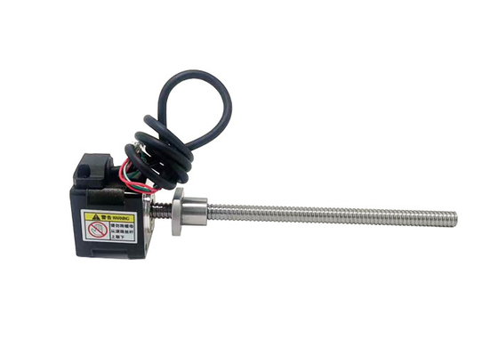 Nema 14 (35mm) hybrid ball screw stepper motor 1.8° Step Angle Voltage 1.4 / 2.9V Current 1.5A，4 Lead Wires