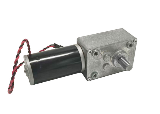 Motore elettrico ad alta coppia 24v motore a corrente continua con motore a corrente continua con cambio worm