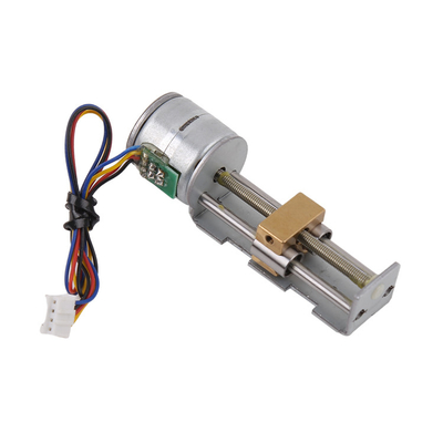 Azionamento bipolare 20 mm Micro slider stepper motor lead screw 66 mm stroke linear motors caratteristiche per la macchina da vendita