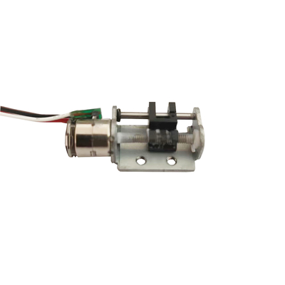 2 fasi di 8 mm di diametro 18 gradi angolo passo Micro slider lineare passo motore con bracket