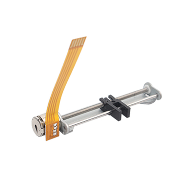 Motore passo-passo micro lineare da 8 mm 3.3V DC con supporto