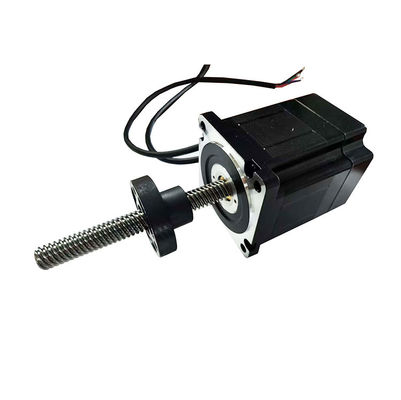 86mm NEMA34 trapezoidal Tr lead screw linear hybrid stepper motor with optical encoder