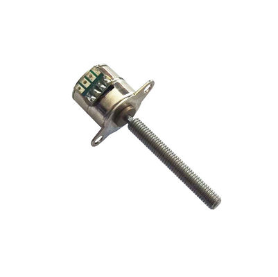 10mm Diameter Micro Stepper Motor with M3 Lead Screw Shaft and 5V Voltage Customizable Shaft Length and Lead Screw Type