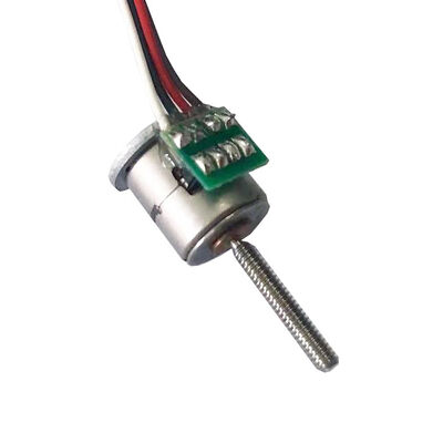 Micro 8mm Diameter 18 Degrees Step Angle Linear Stepper Motor With M2 Lead Screw
